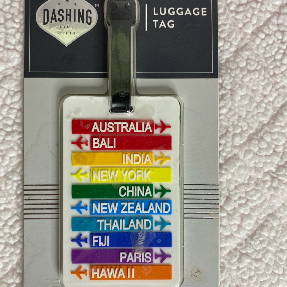 Dashing Fine Gifts Luggage Tag